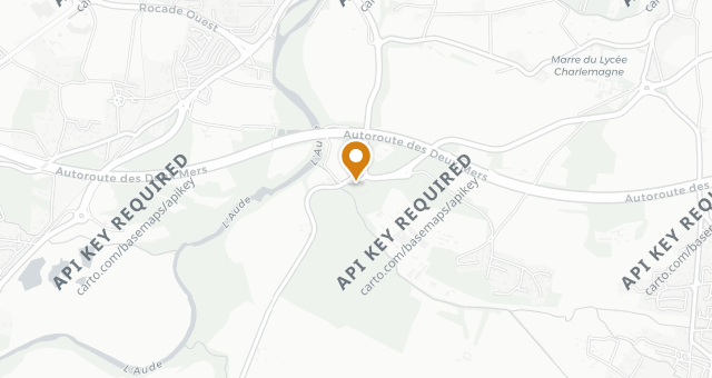 Map showing Domaine d'Auriac