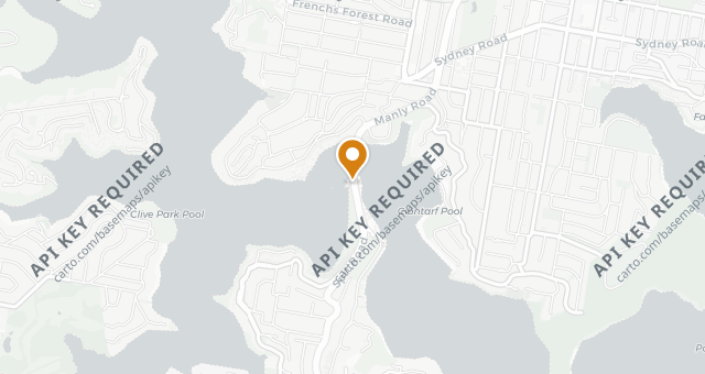 Map showing Ormeggio at The Spit