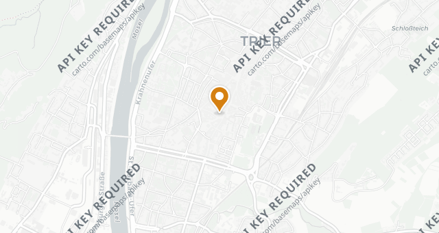 Map showing Kartoffelrestaurant Kiste