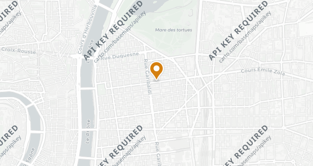 Map showing PY Restaurant