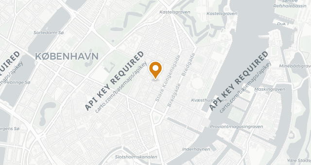 Map showing Royal Garden