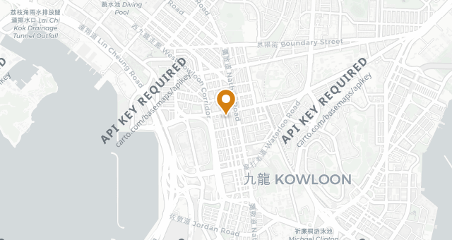 Map showing Ming Court