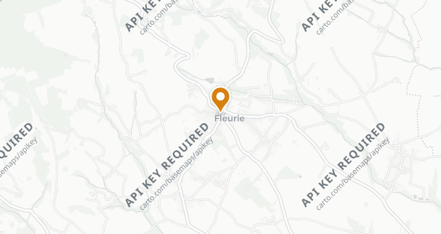 Map showing Auberge du Cep