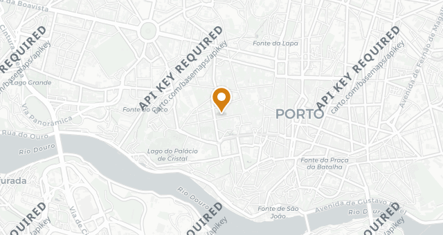 Map showing Oficina