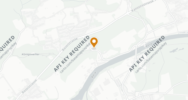 Map showing Château Attisholz - Le feu