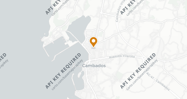 Map showing A Taberna do Trasno