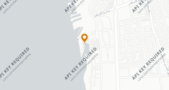 Map showing Twina Seafood Jeddah Yacht Club