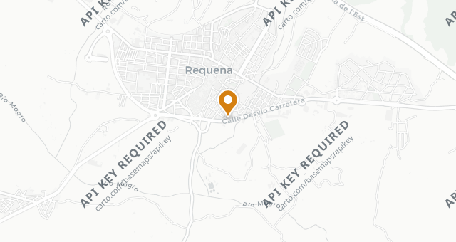 Map showing La Posada de Águeda