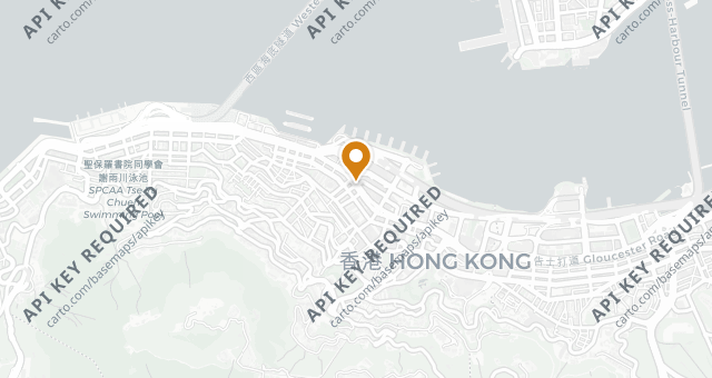 Map showing Ying Jee Club