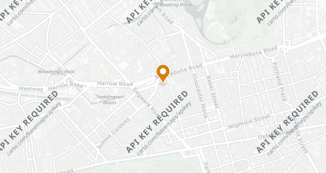 Map showing Dinings
