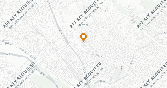 Map showing Amayadori
