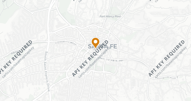 Map showing Coyote Café