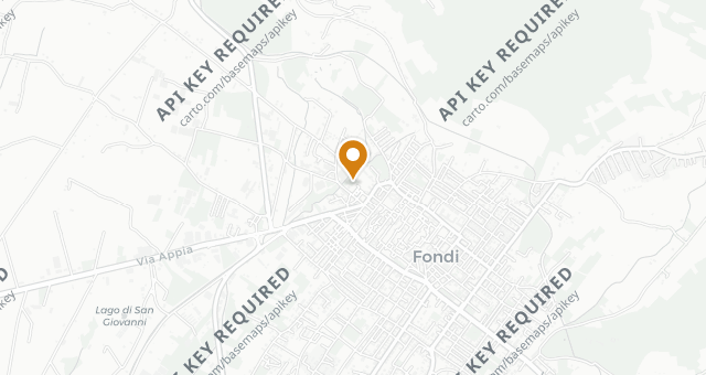 Map showing Da Fausto