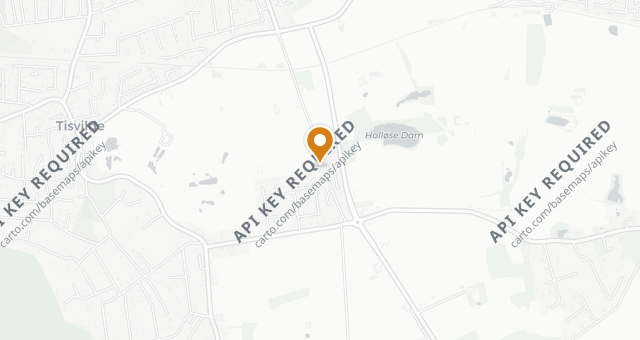 Map showing Rabarbergaarden