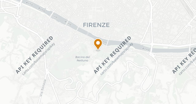 Map showing La Leggenda dei Frati
