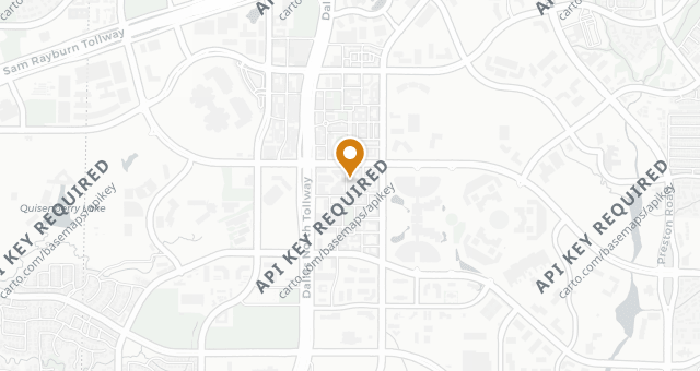 Map showing Del Frisco's Grille