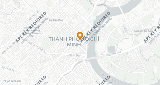 Map showing Vietnam House