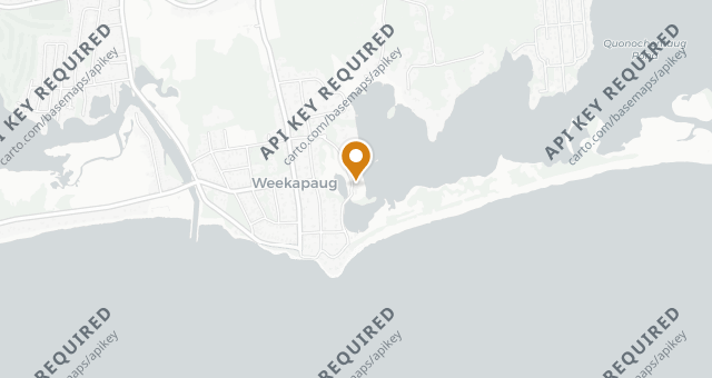 Map showing The Restaurant