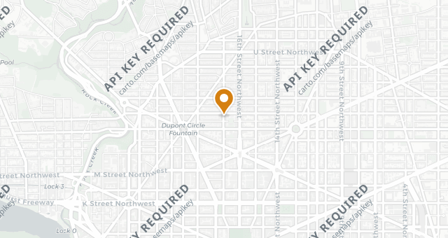 Map showing Astoria DC