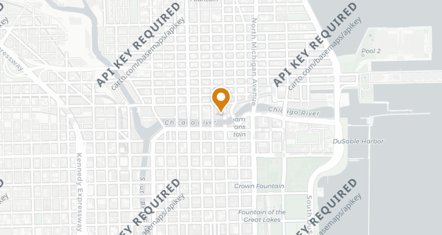 Map showing Smith & Wollensky