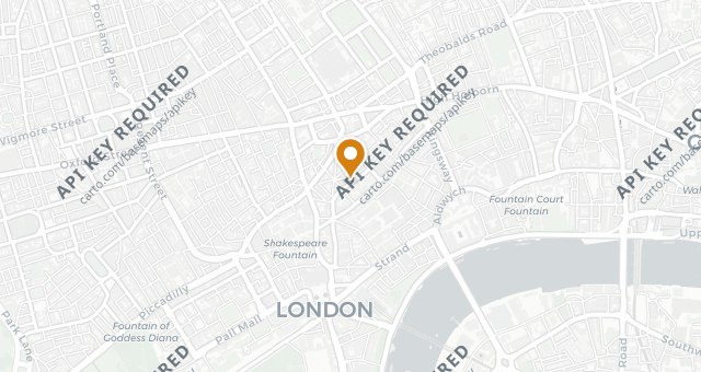 Map showing Hawksmoor Seven Dials