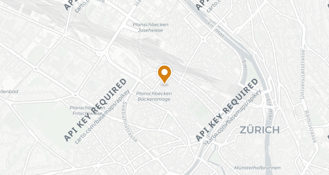 Map showing Gamper