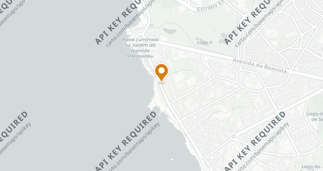 Map showing Vila Foz