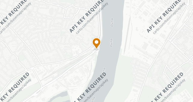 Map showing Vasmacska Terasz Étterem