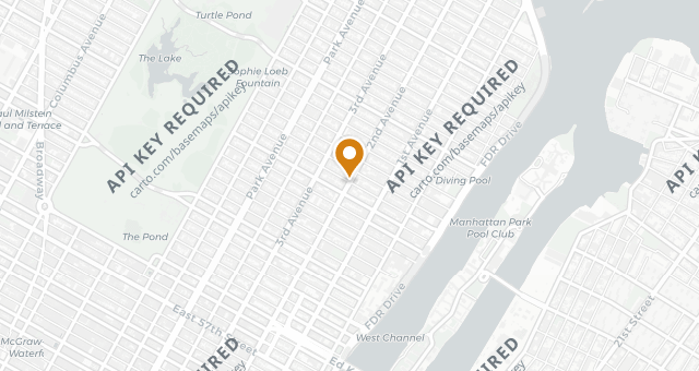 Map showing Mission Ceviche