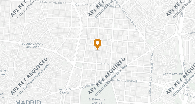 Map showing La Maruca - Velázquez