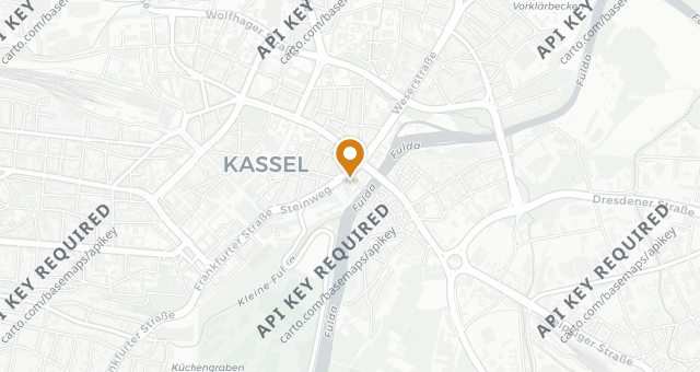 Map showing Restaurant Renthof Kassel