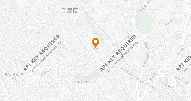 Map showing unique