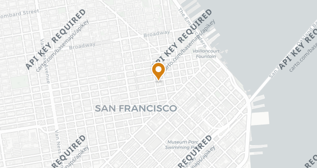 Map showing Café Tiramisu