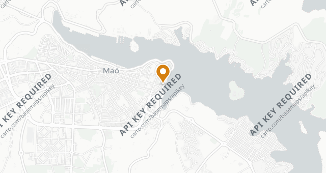 Map showing El Rais