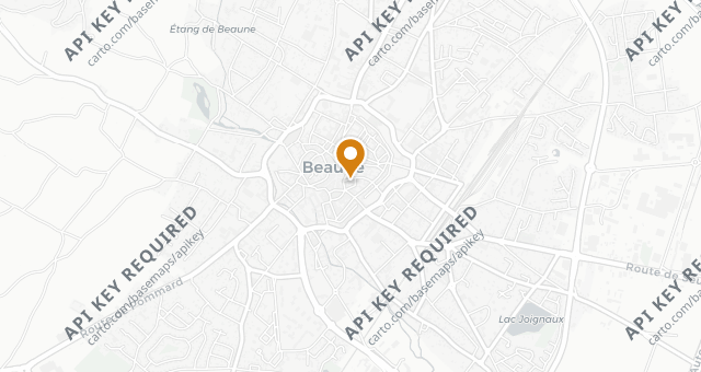 Map showing Le Bistro de L'Hôtel