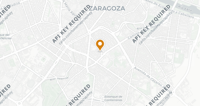 Map showing Gamberro
