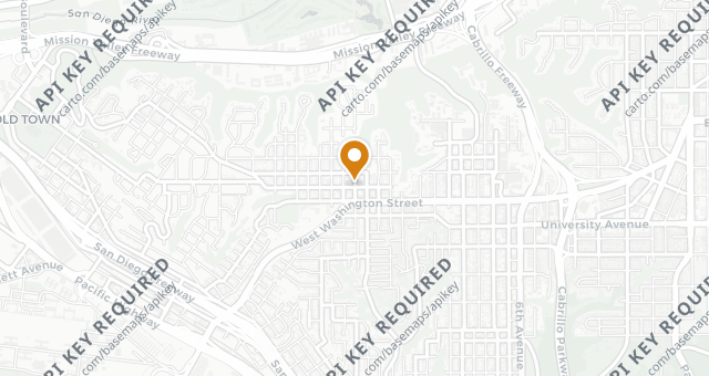 Map showing Fort Oak