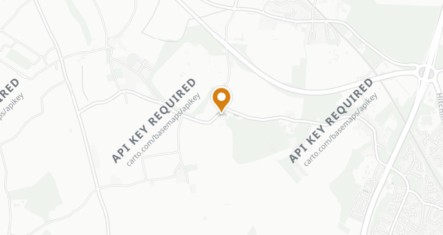 Map showing The Farmhouse at Redcoats