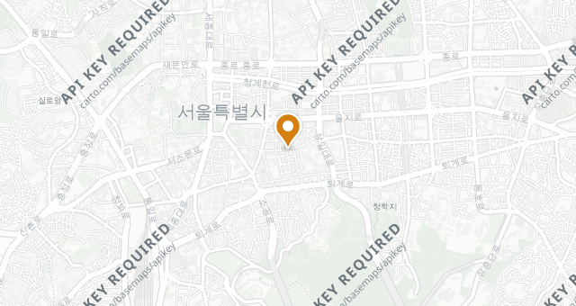 Map showing Myeongdong Kyoja