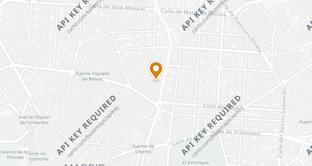 Map showing Coquetto Bar