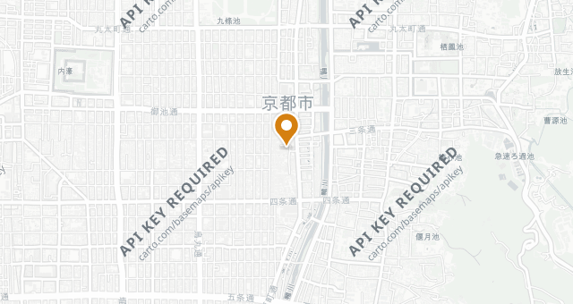 Map showing Kyogoku Kaneyo