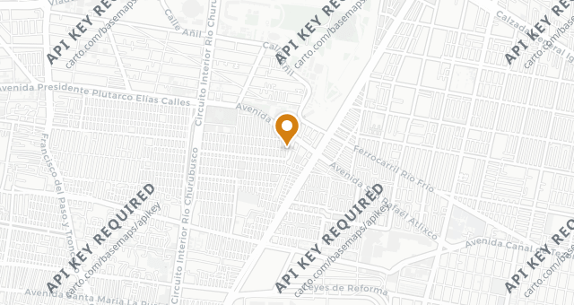 Map showing Tere