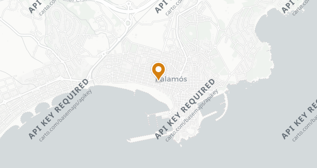 Map showing DVISI
