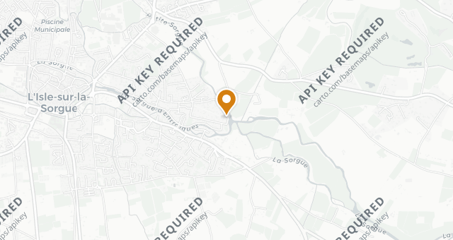 Map showing La Guinguette