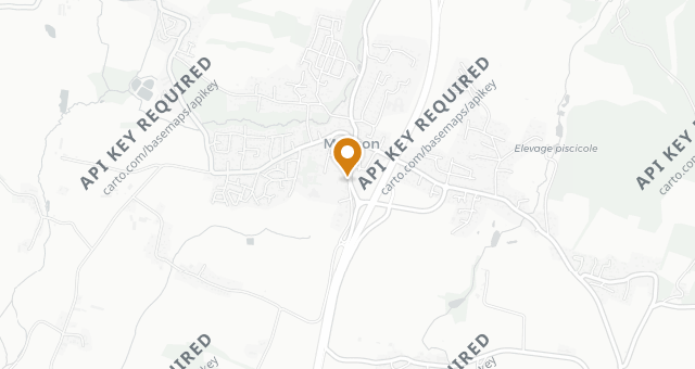 Map showing Auberge du Rohan