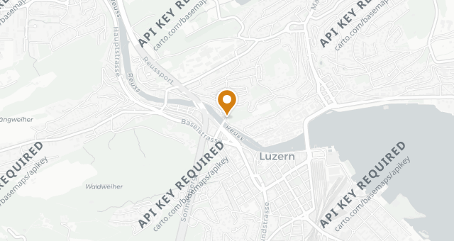 Map showing Reussbad