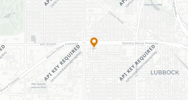 Map showing Pecan Grill