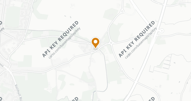 Map showing Fox Hampton Lane