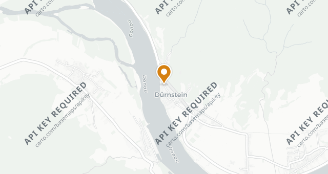 Map showing Hotel Schloss Dürnstein