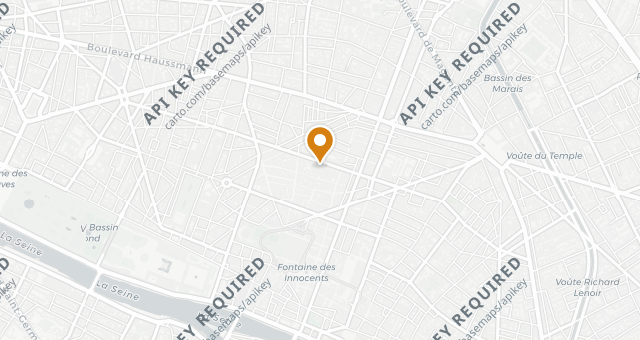 Map showing Le Cercle